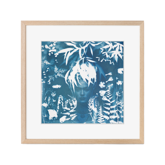 Cyanotype Print on Paper