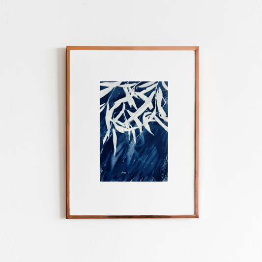 blue artwork for home decor