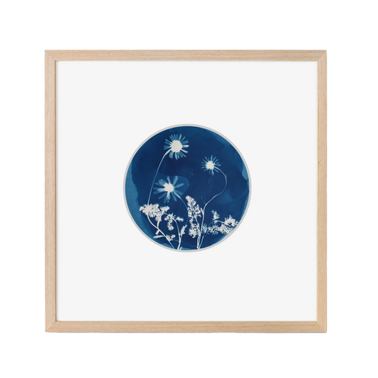 cyanotype blue artwork