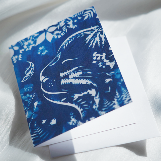 cyanotype blue art